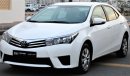 Toyota Corolla Toyota Corolla 2016 GCC SE 1.6 in excellent condition without accidents, very clean from inside and 