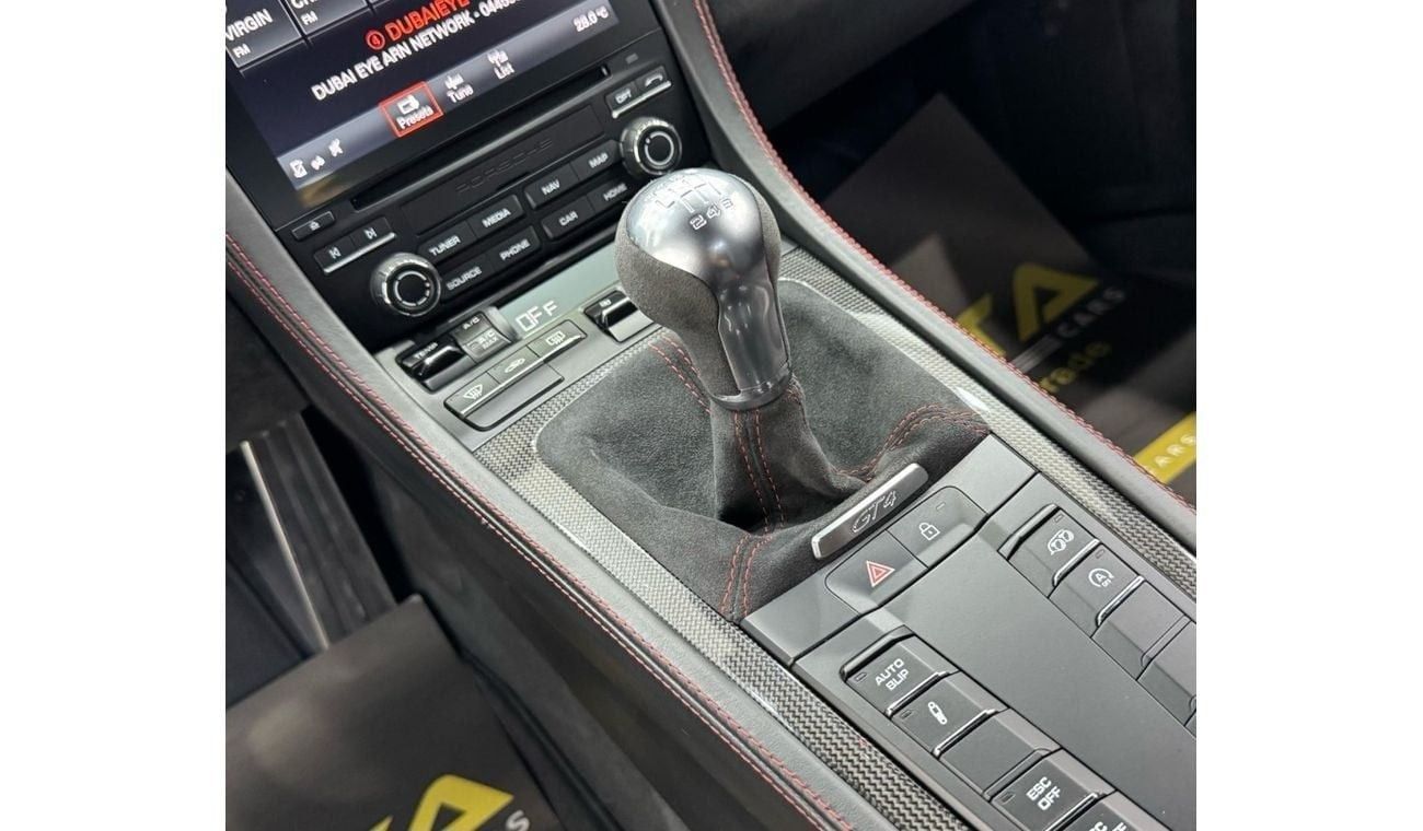 Porsche 718 Cayman GT4 4.0L (420 HP) M/T 2020 Porsche 718 GT4, 2026 Porsche Warranty, Manual Transmission, New Tyres, F