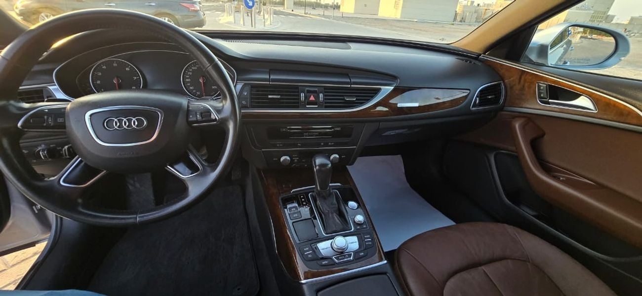 Audi A6 TFSI quattro S-Line 3.0L MODEL 2017 GCC CAR PERFECT CONDITION INSIDE AND OUTSIDE FULL OPTION SUN ROO