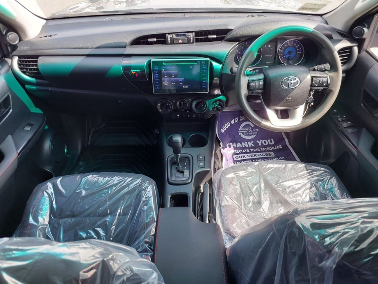 Toyota Hilux (RAMADAN OFFER) TOYOTA HILUX PICKUP RHD 2019 MODEL 2.8 L DIESEL AUTOMATIC(PM37586)