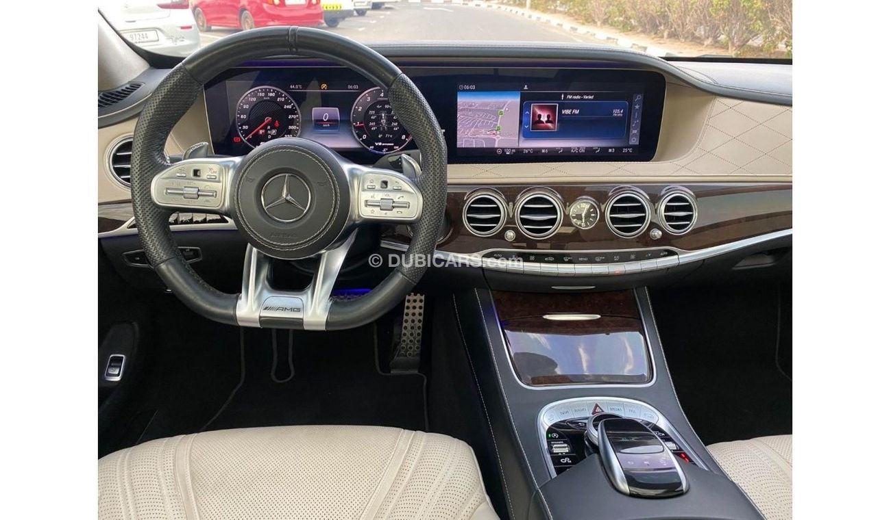 Mercedes-Benz S 63 AMG Std GCC SPEC UNDER WARRANTY NEAT AND CLEAN