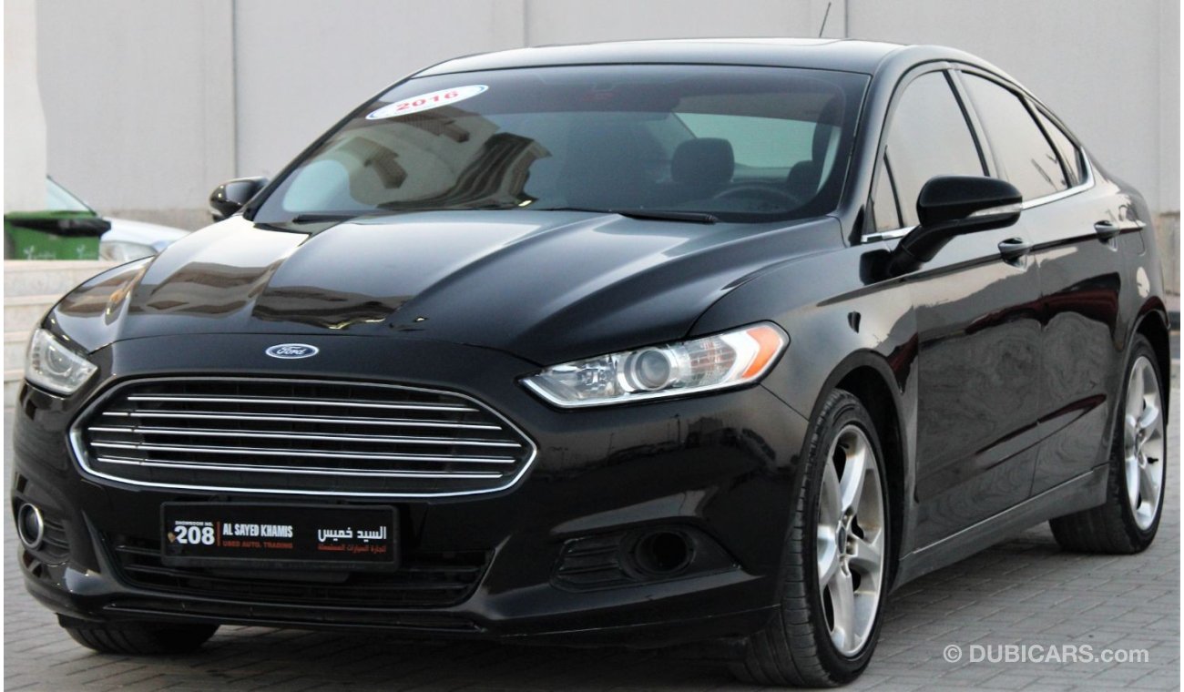Ford Fusion Ford Fusion 2016 GCC, full option, in excellent condition, without accidents, very clean from inside