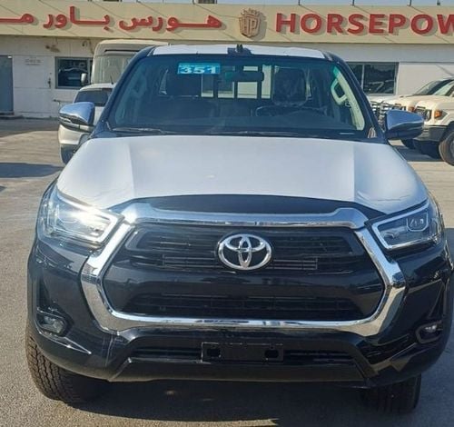 تويوتا هيلوكس SGLX TOYOTA HILUX 2.4L Diesel AUTOMATIC TRANSMISSION COLOR BLACK MODEL 2025