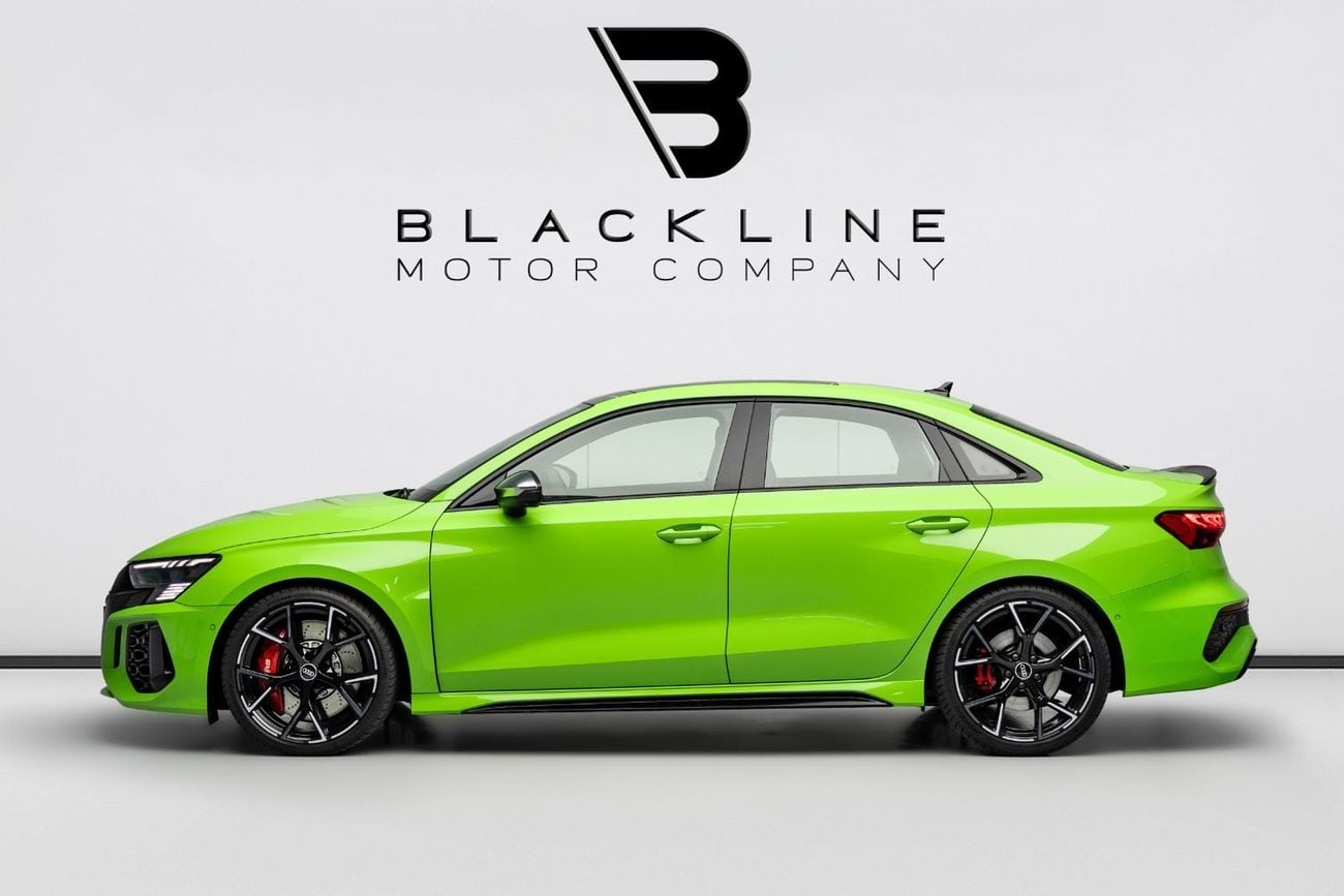 Audi RS3 STD BUY NOW, PAY 2027 | THE BLACKLINE STANDARD | Audi Warranty + Service Contract 2028, GCC, LOW KM'
