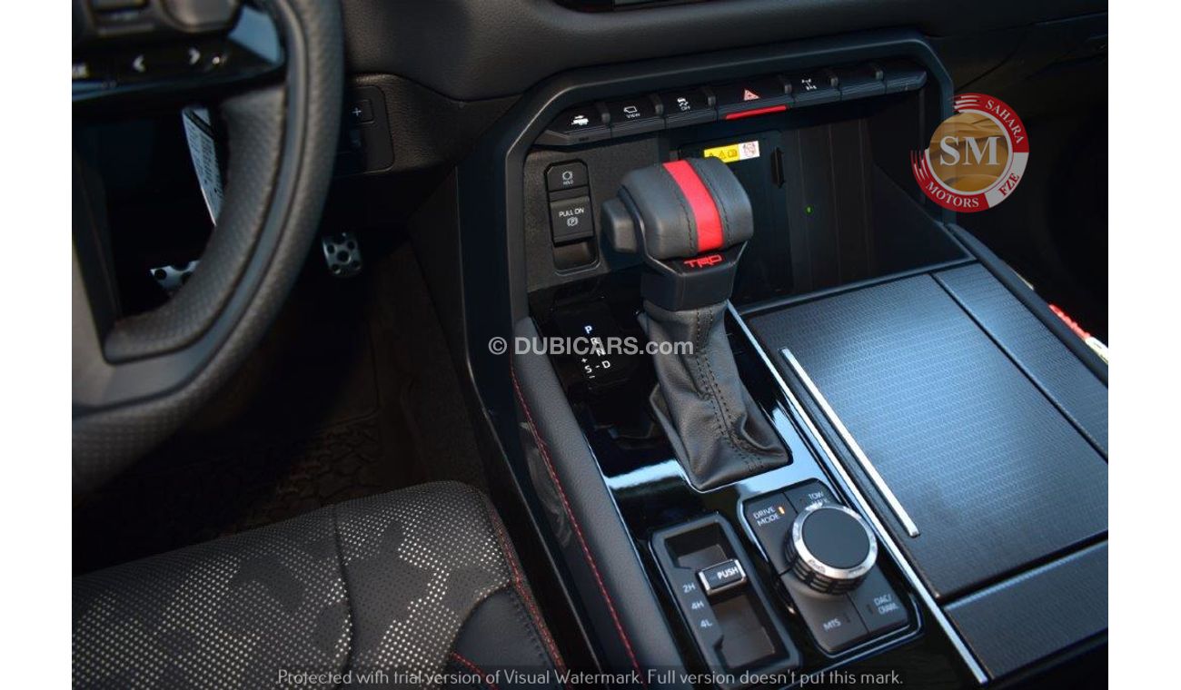 Toyota Sequoia Trd Pro Hybrid V6 3.5L Turbo 4wd Automatic.UAE Registration +10%