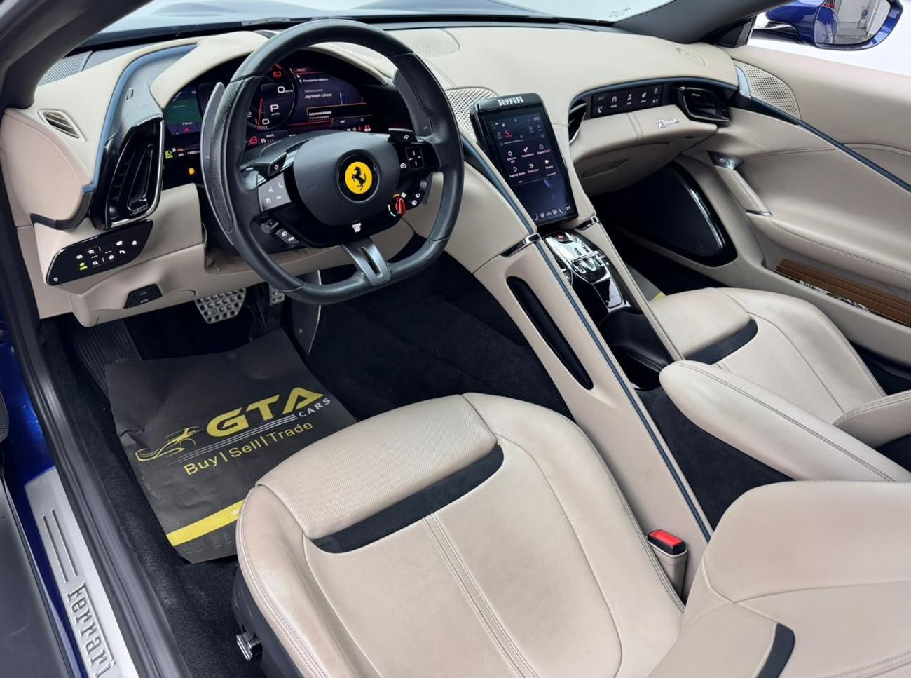 Ferrari Roma 2024 Ferrari Roma, Ferrari Service History, 2029 Ferrari Warranty, 2031 Ferrari Service Pack, GCC