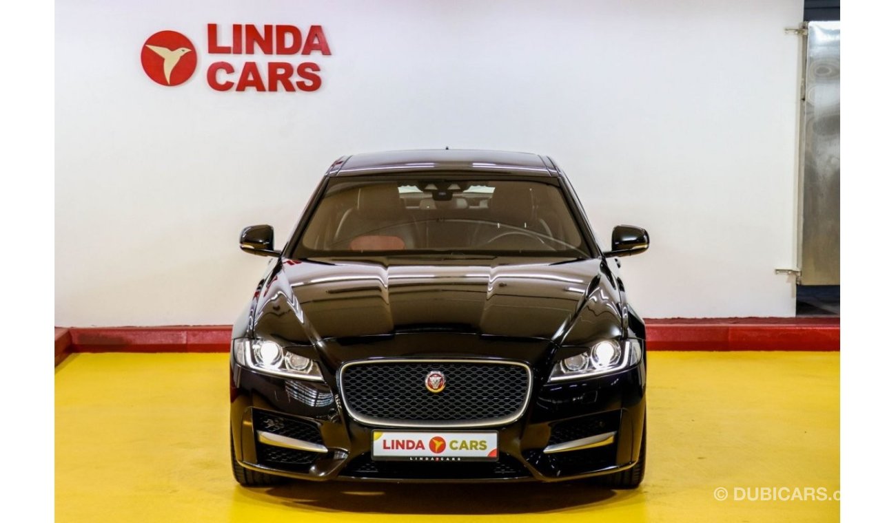 جاغوار XF RESERVED ||| Jaguar XF R-Sport 2016 GCC under Agency Warranty with Zero Down-Payment.