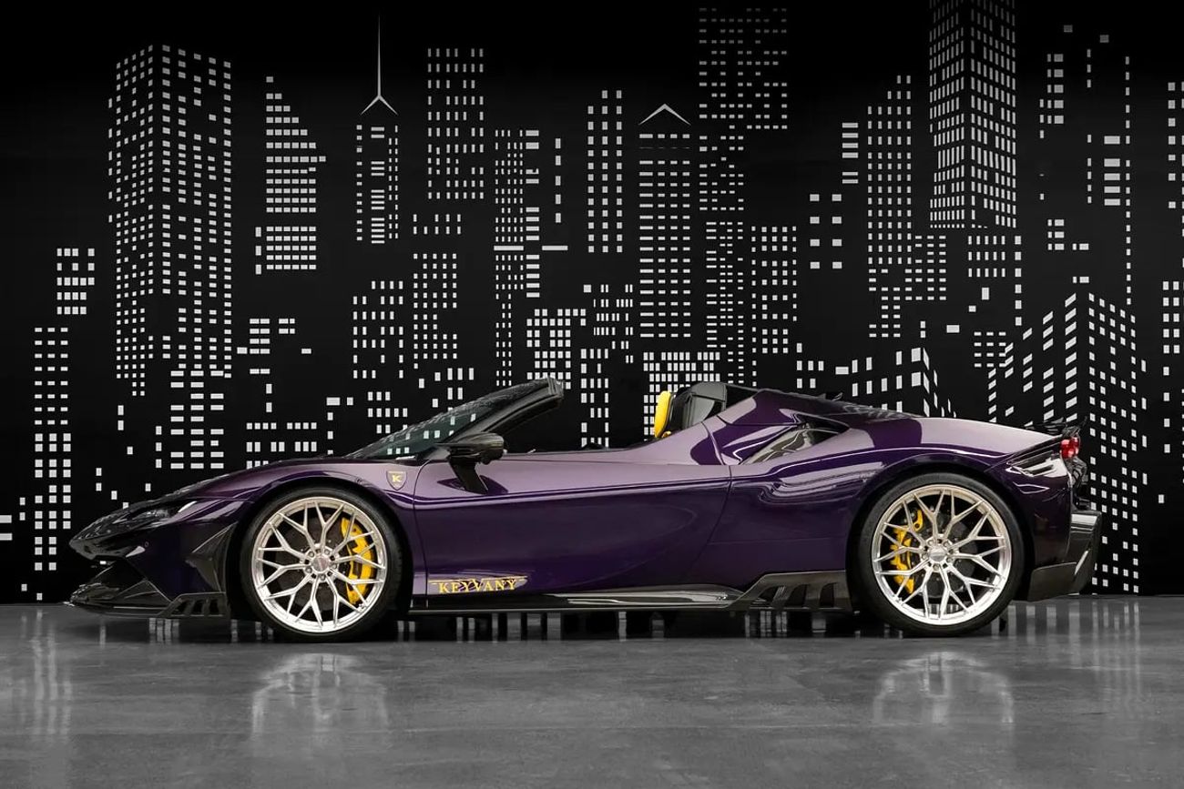 فيراري SF90 سبيدر Ferrari | SF90 SPIDER KEYVANY 1 OF 10 | VIOLA HONG KONG COLOUR