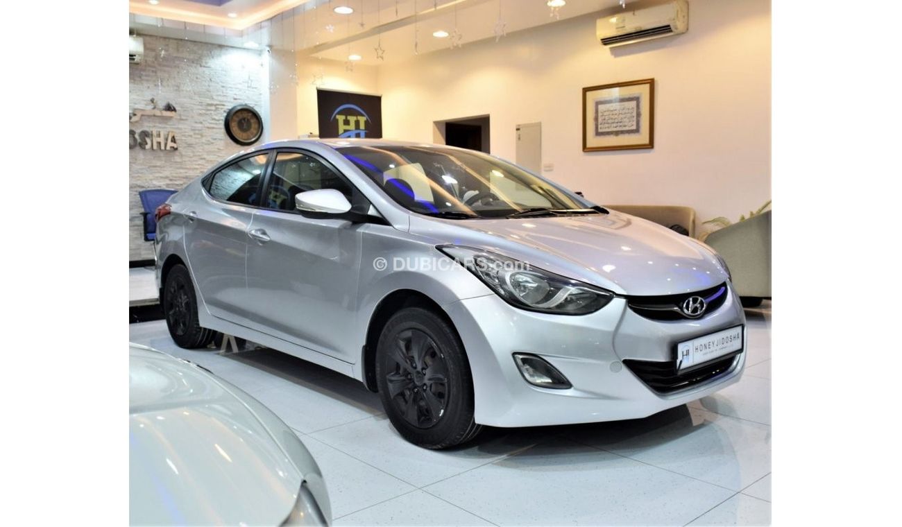 هيونداي إلانترا Hyundai Elantra 2014 Model!! in Silver Color! GCC Specs