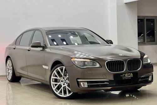 بي أم دبليو 750Li 2013 BMW 750 LI Individual, 1 Year Warranty, Special Edition, Fully Loaded, GCC
