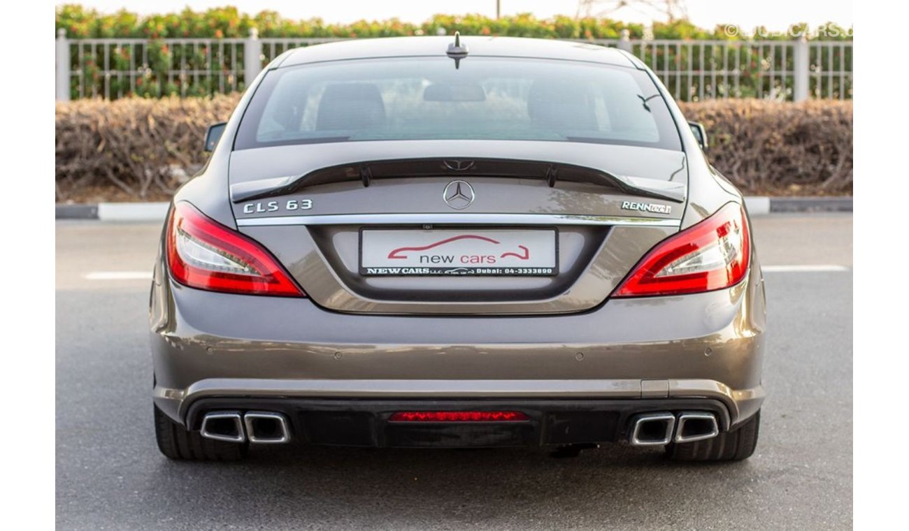 مرسيدس بنز CLS 63 AMG MERCEDES CLS 63 - 2012 - ASSIST AND FACILITY IN DOWN PAYMENT - 3225 AED/MONTHLY - 1 YEAR WARRANTY