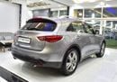 Infiniti QX70 EXCELLENT DEAL for our Infiniti QX70 ( 2020 Model ) in Silver Color GCC Specs