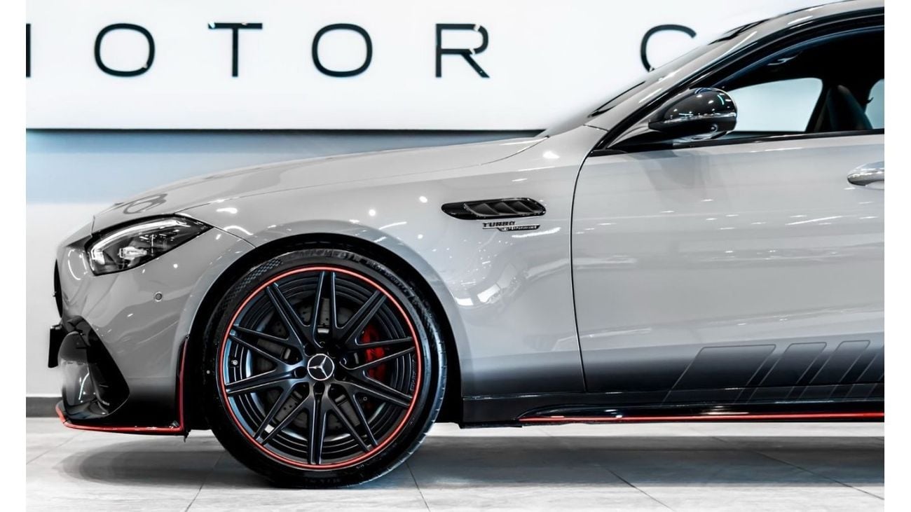 Mercedes-Benz C 63 AMG 2024 Mercedes C63s AMG E-Performance F1 Edition, 2029 Mercedes Warranty + Service, Very Low KMs, GCC