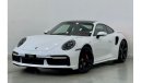 بورش 911 توربو 2021 Porsche Carrera 911 Turbo Chrono Package, Porsche Warranty 2023, Porsche Service History, GCC
