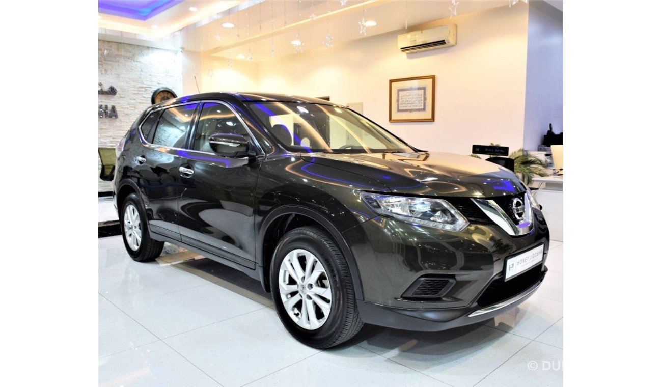 نيسان إكس تريل ORIGINAL PAINT ( صبغ وكاله ) FULL SERVICE HISTORY Nissan X-Trail 2017 Model!! in Dark Green! GCC