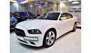 دودج تشارجر ONLY18000 KM ! Dodge Charger RT 2014 Model!! White Color! GCC Specs