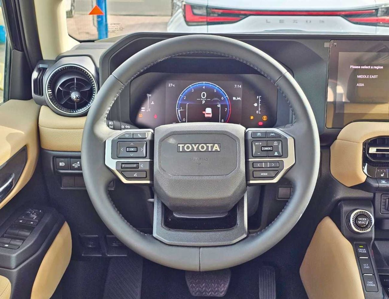 تويوتا برادو TXL G ALL RONDER TURBO / 2.4L V4 PETROL / RADAR / DRIVER POWER SEAT WITH LEATHER (CODE # TXL3)