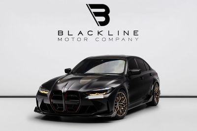 BMW M3 CS XDRIVE BUY NOW, PAY 2027 | THE BLACKLINE STANDARD | July 2028 Warranty + Service, GCC