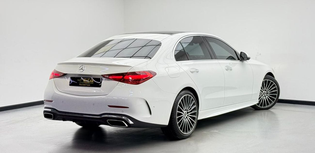 مرسيدس بنز C 200 كوبيه 2024 Mercedes Benz C200 Premium+, 2028 MB Warranty, 2027 MB Service Pack, Excellent Condition, GCC