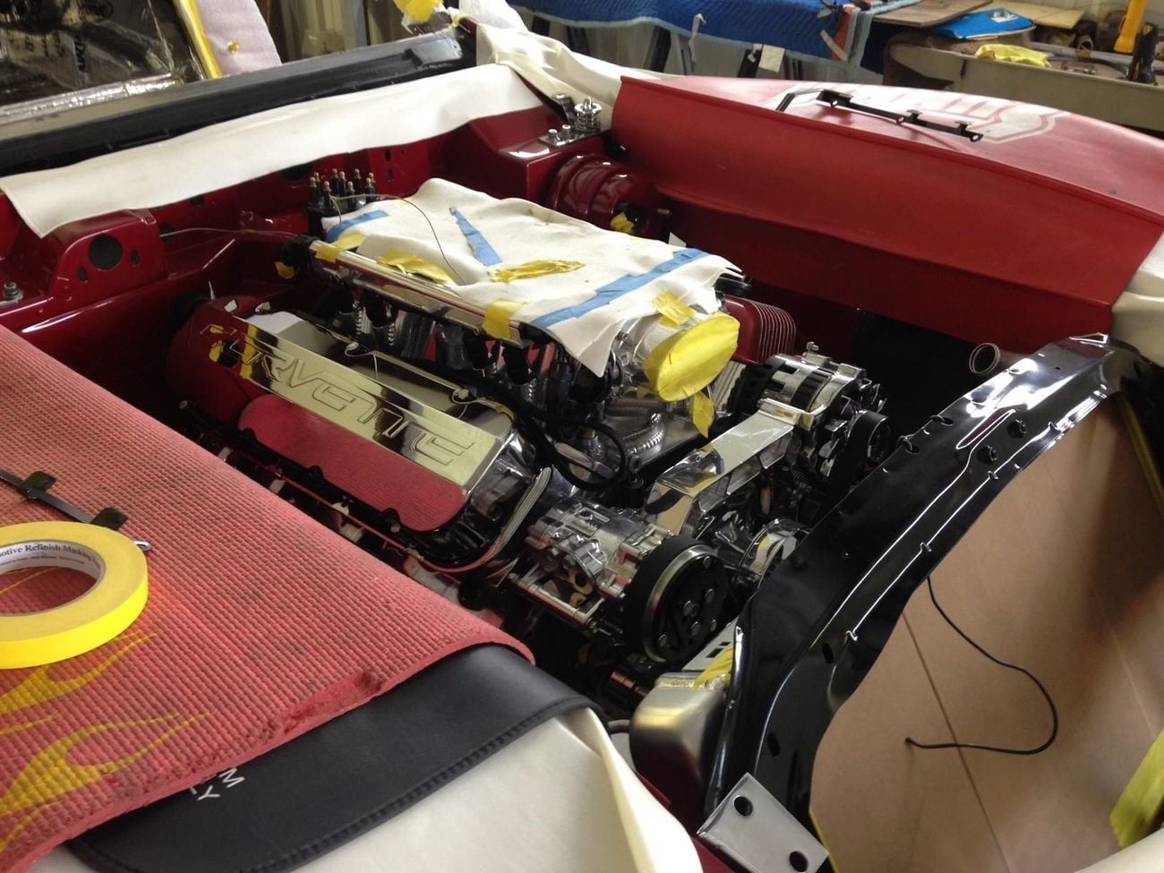 شيفروليه كورفت Stingray GM502 Hogan Intake 5 Speed Pro Touring Restomod