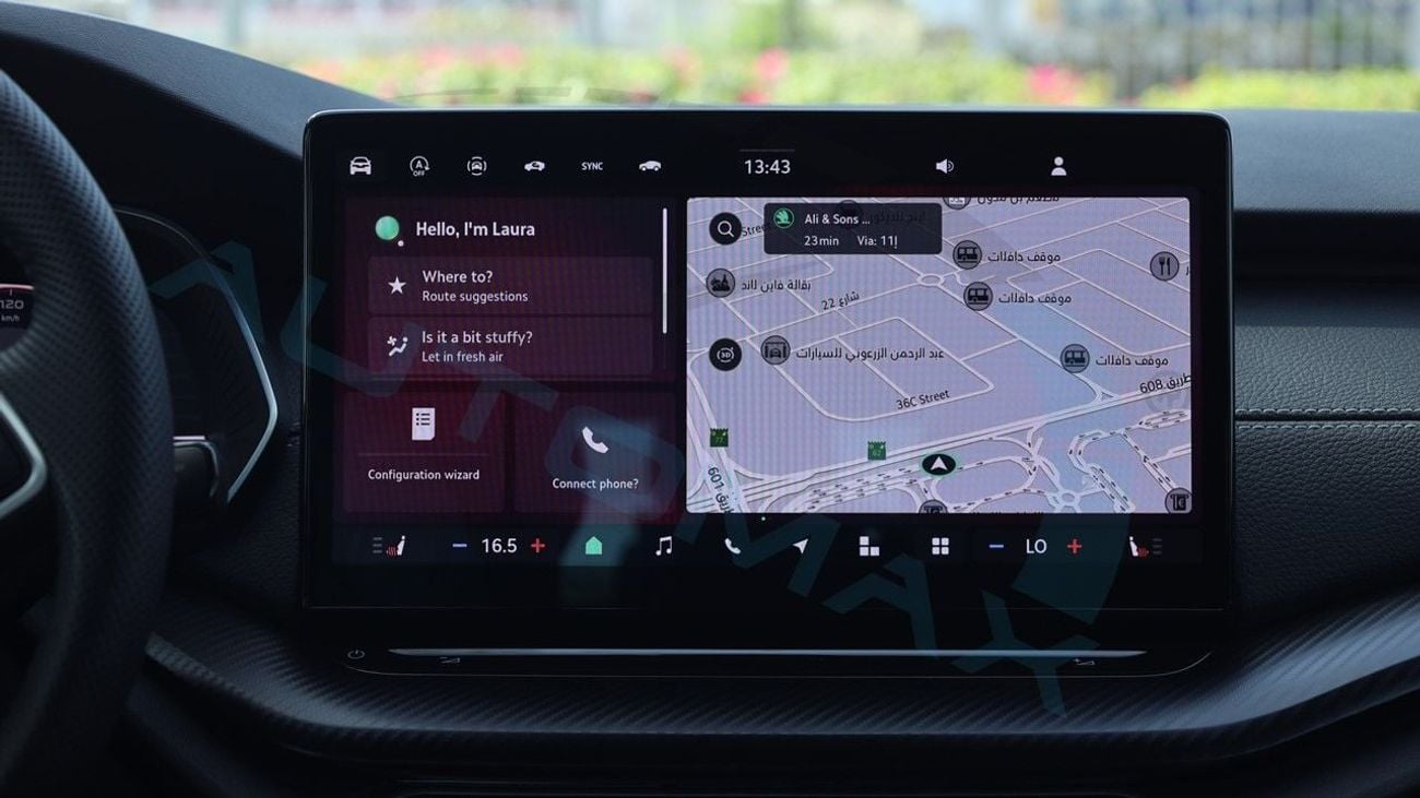 سكودا أوكتافيا (For Export , НА ЭКСПОРТ) Sportline 1.4T FWD 2025 GCC Без пробега