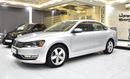 فولكس واجن باسات EXCELLENT DEAL for our Volkswagen Passat ( 2016 Model ) in Silver Color GCC Specs