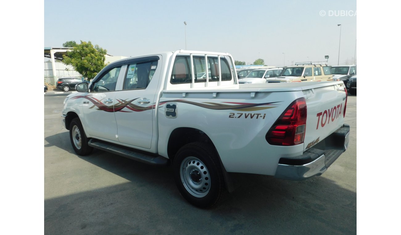 Toyota Hilux DOUBLE CAB PICKUP 2.7L PETROL 4WD  M/T