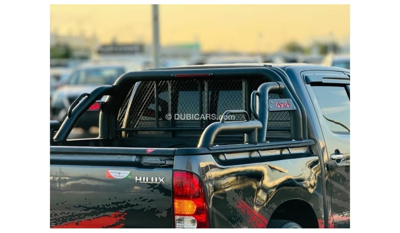 Toyota Hilux 2008 | LHD | MANUAL | DOUBLE CABIN | DIESEL | PREMIUM RED LEATHER SEATS | SPORTS BAR