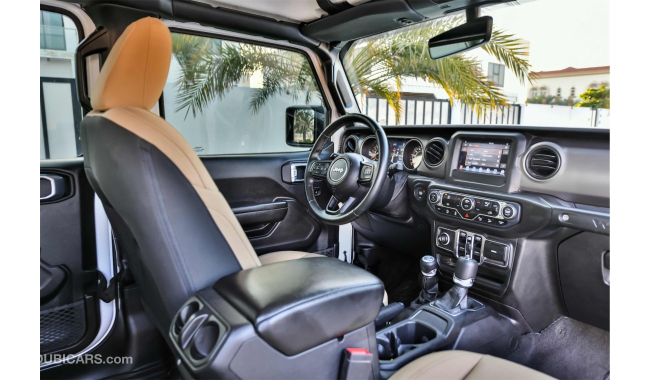 Jeep Wrangler Trail Rated 2018 - Fully Loaded - AED 2,330 PM! - 0% DP