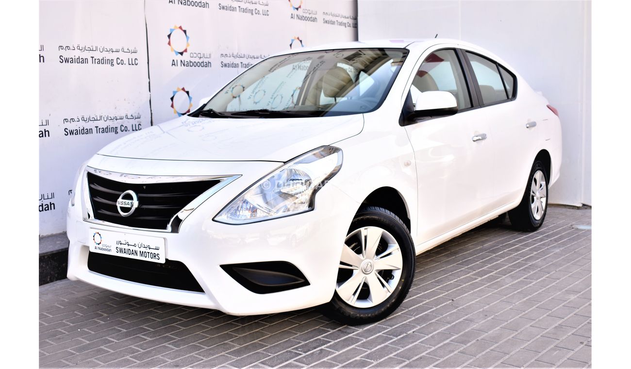 Nissan Sunny AED 742 PM | 1.5L SV GCC DEALER WARRANTY