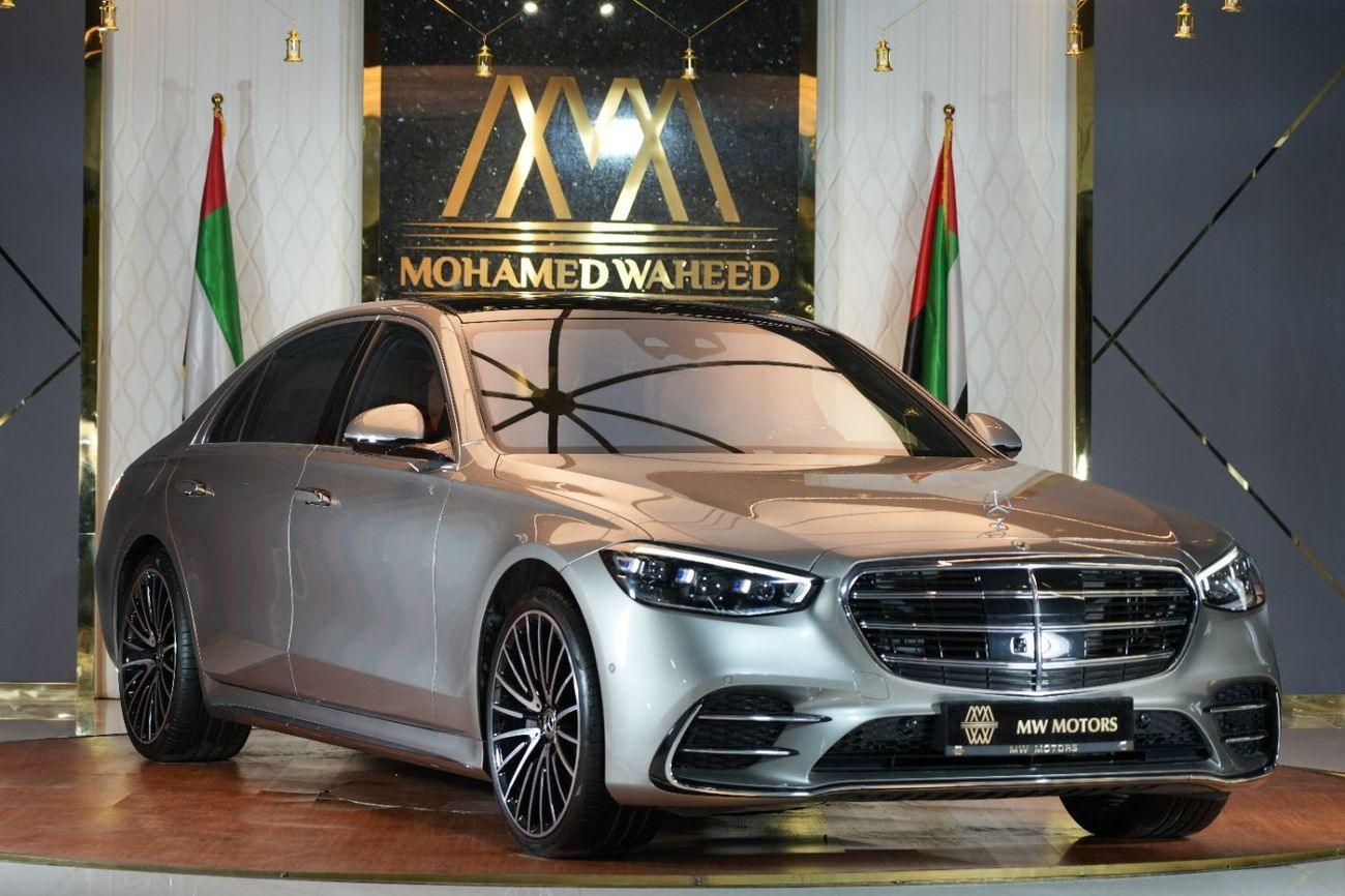 مرسيدس بنز S 500 Mercedes-Benz S 500 | 2023 GCC 4200km | 5 Years Warranty | AMG | Panoramic