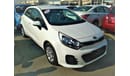Kia Rio WHITE 2015 GCC NO PAINT NO ACCIDENT PERFECT