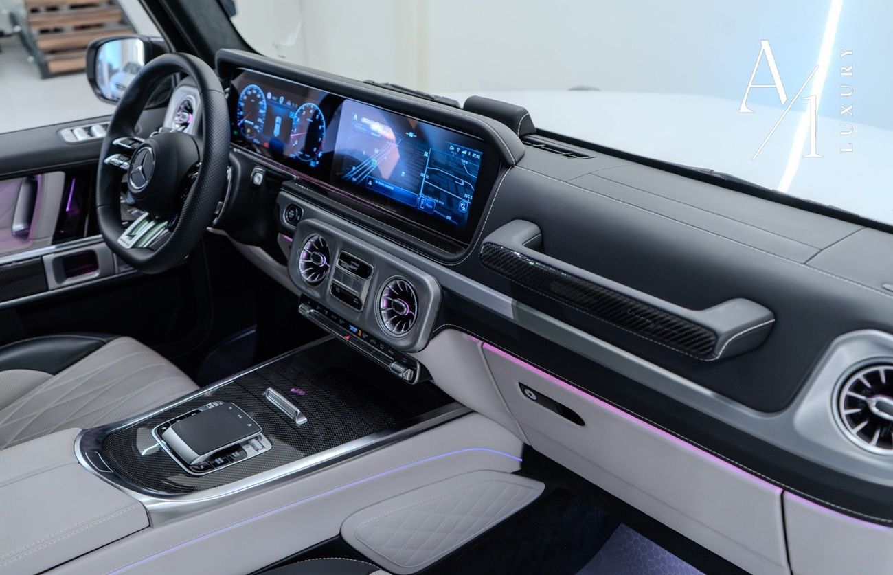 مرسيدس بنز G 63 AMG 4MATIC SUV 2025 Mercedes Benz G63 G MANUFAKTUR, Double Night Package, Full Options, Low kms, Japanes