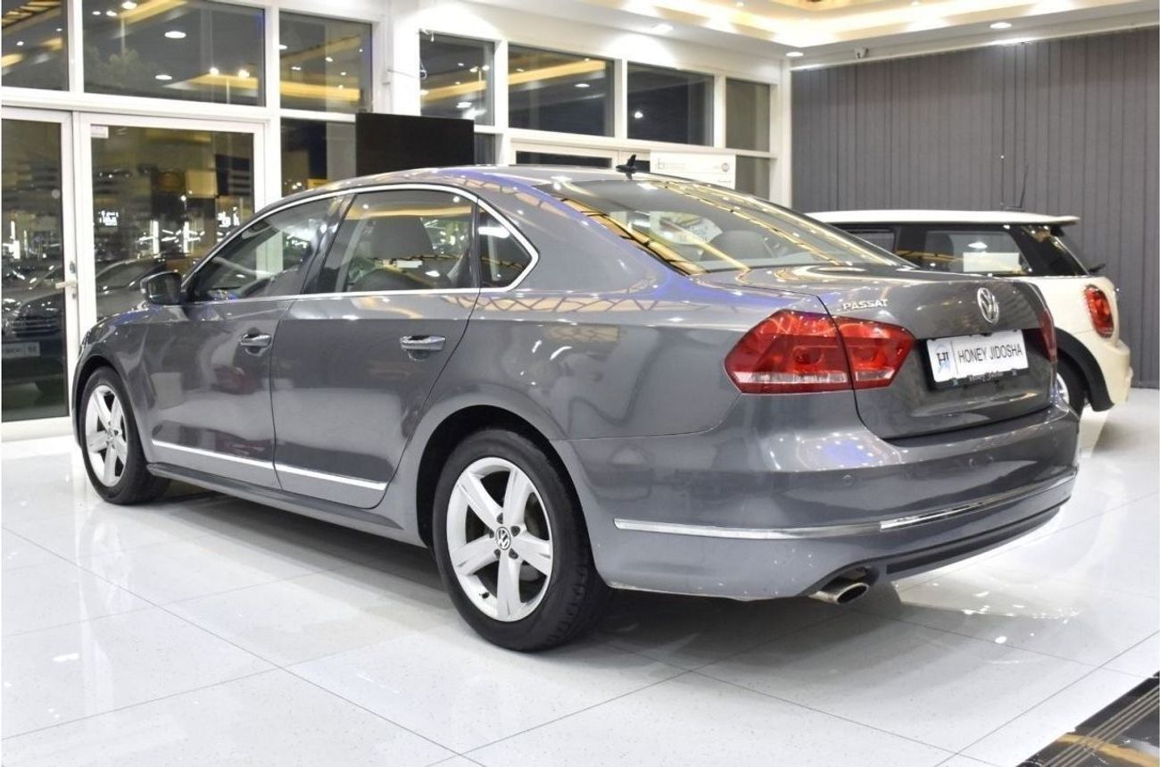 Volkswagen Passat EXCELLENT DEAL for our Volkswagen Passat ( 2013 Model ) in Silver / Grey Color GCC Specs