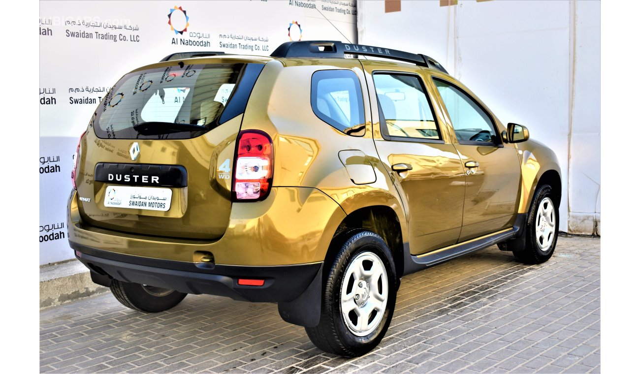 Renault Duster 2.0L 4WD 2017 GCC SPECS WITH DEALER WARRANTY