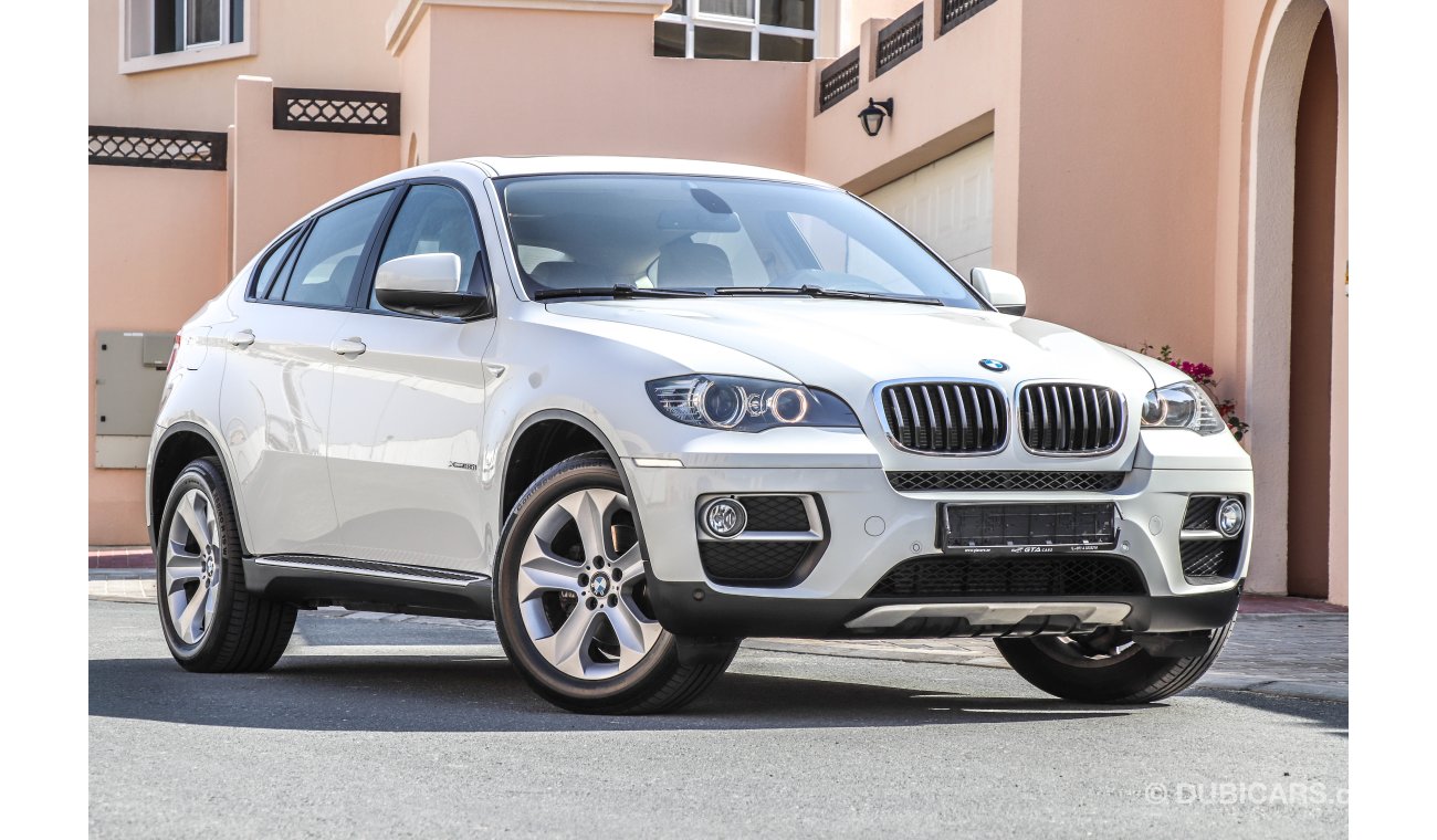 BMW X6 X-Drive 35i GCC 2014, under warranty ,