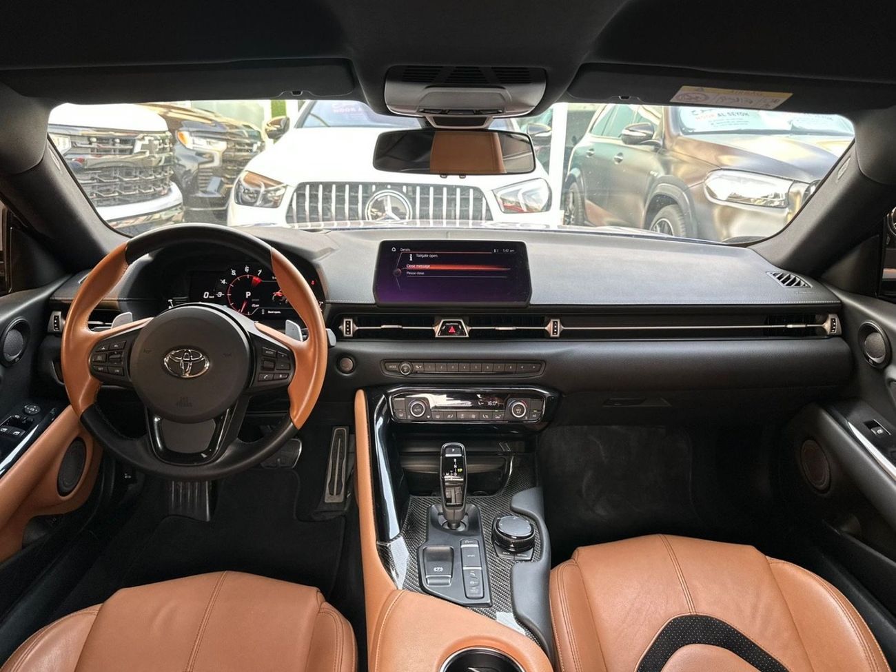 Toyota Supra GR RB 3.0L TOYOTA SUPRA GR GCC 2023 Service history (under warranty) Original paint  full option Ful