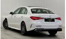 Mercedes-Benz C 200 2022 Mercedes Benz C200 AMG, May 2027 Mercedes Warranty & Service Pack, Full Options, Low Kms, GCC