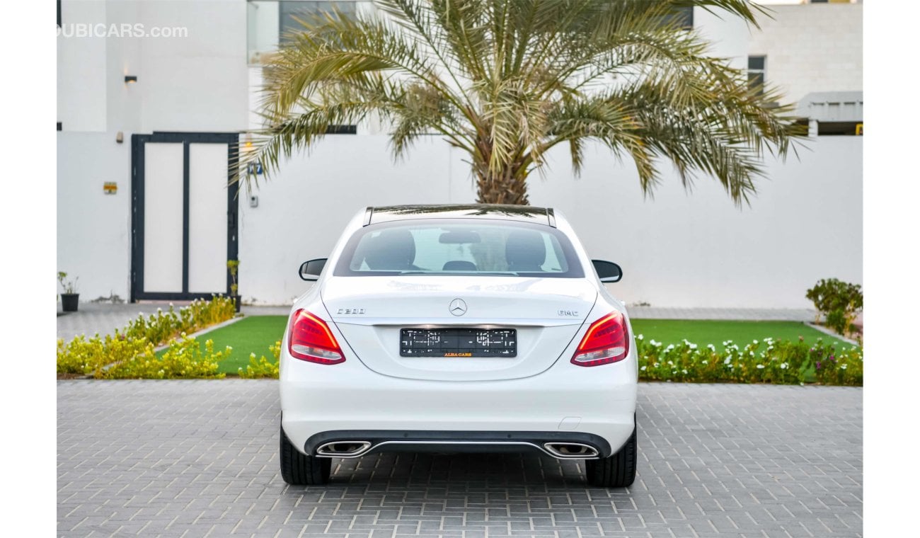 مرسيدس بنز C200 Panoramic - GCC - AED 1,939 PM - 0% DP