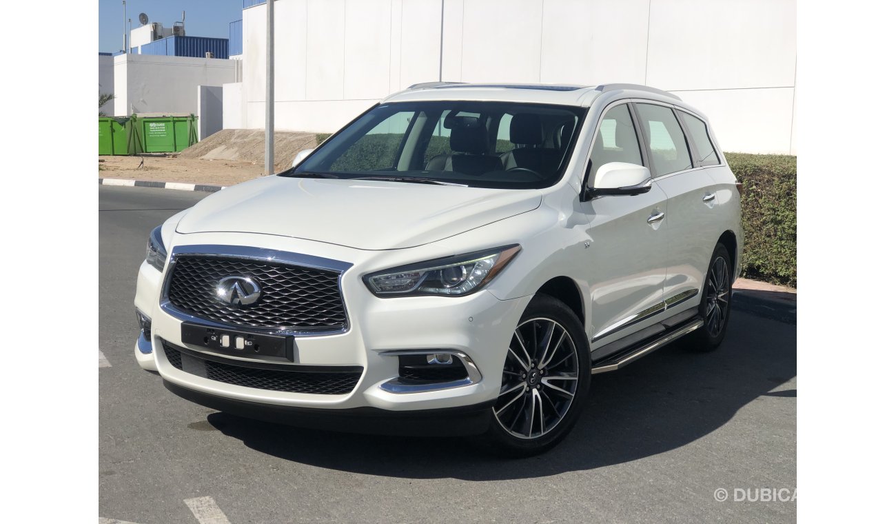 Infiniti QX60 ONLY 1237X60 MONTHLY FULL OPTION INFINITY QX60 LUXURY 7 SEATER !!WE PAY YOUR 5% VAT!