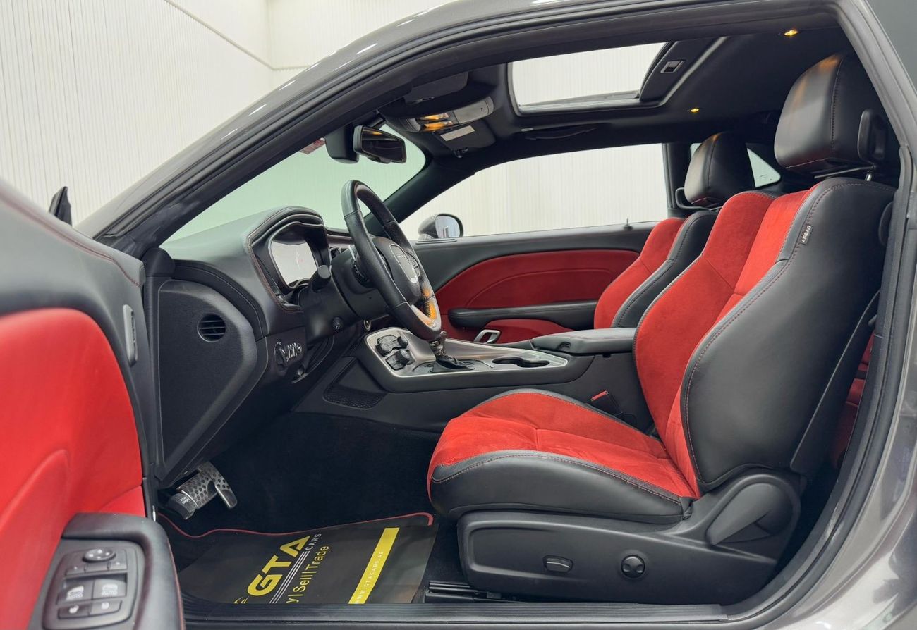 دودج تشالينجر R/T 5.7L (370 HP) 2022 Dodge Challenger RT, 2027 Dodge Warranty + Service Package, Full Service Hist