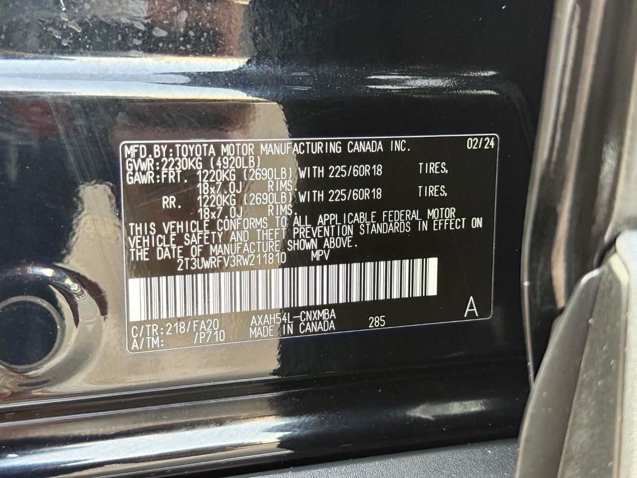 تويوتا راف ٤ RAV4 Woodland Edition 4x4