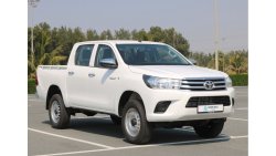 Toyota Hilux 2022 | BASIC DLX D/C M/T 2.4L 4X4 DIESEL, FABRIC SEATS WITH GCC SPECS - EXPORT ONLY