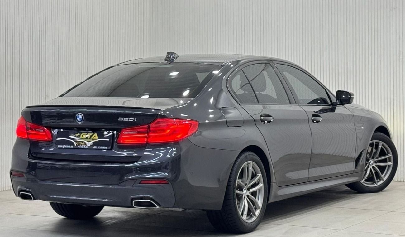 بي أم دبليو 520i 2019 BMW 520i M-Kit, Full BMW (AGMC) Service History, Warranty, Excellent Condition, GCC