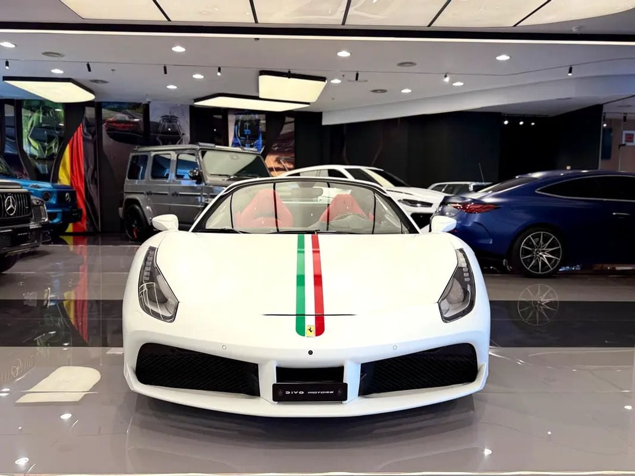 فيراري 488 سبايدر GCC Specs in Pristine Condition