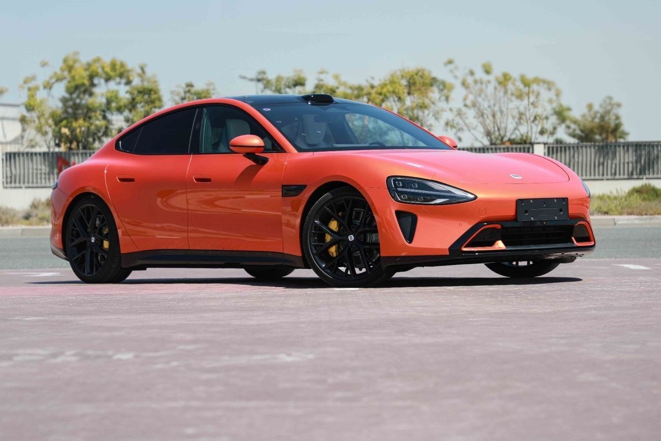 Xiaomi SU7 2025 XIAOMI SU7 MAX 21" SPORT WHEELS - ORANGE inside GREY | Export Price