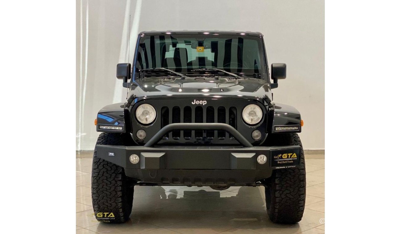 Jeep Wrangler 2014 Jeep Wrangler Sahara Mopar Modified, Warranty, Excellent Condition, Very Low KMs, GCC