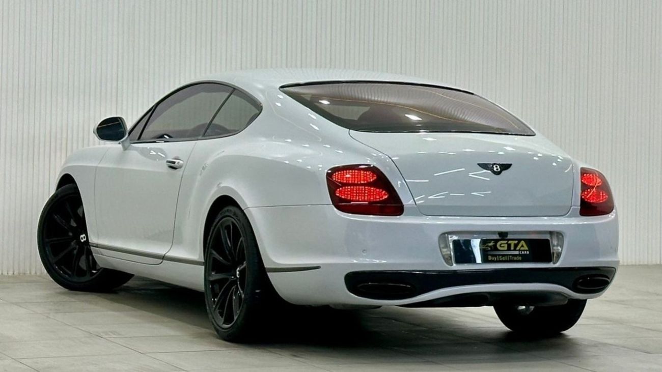 بنتلي كونتيننتال جي تي 2010 Bentley Continental GT Supersports, Service History, Excellent Condition, GCC