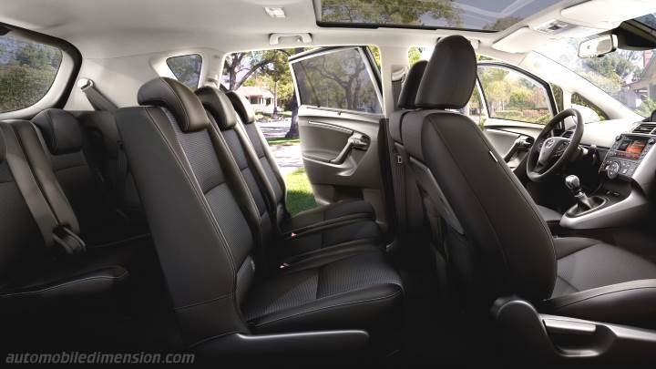 Toyota Verso interior - Seats