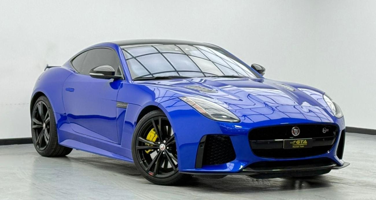 جاكوار F Type SVR 5.0L (575 HP) Coupe 2019 Jaguar F-TYPE SVR ,Warranty ,Full Jaguar Service History ,Excellent Con